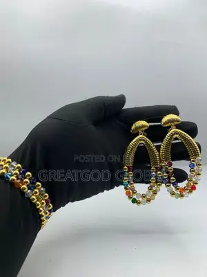 EARRINGS and 3 IN 1 BRACELETS With BOX 