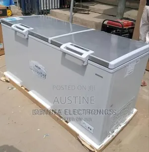 Brand New Bruhm 700L Double Door Chest Freezer>Extenal>Silva