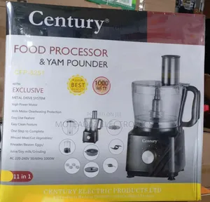 Century 1000w Yam Pounder and Multifunctional Food Processor