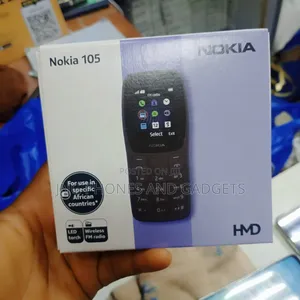 New Nokia 105 Black