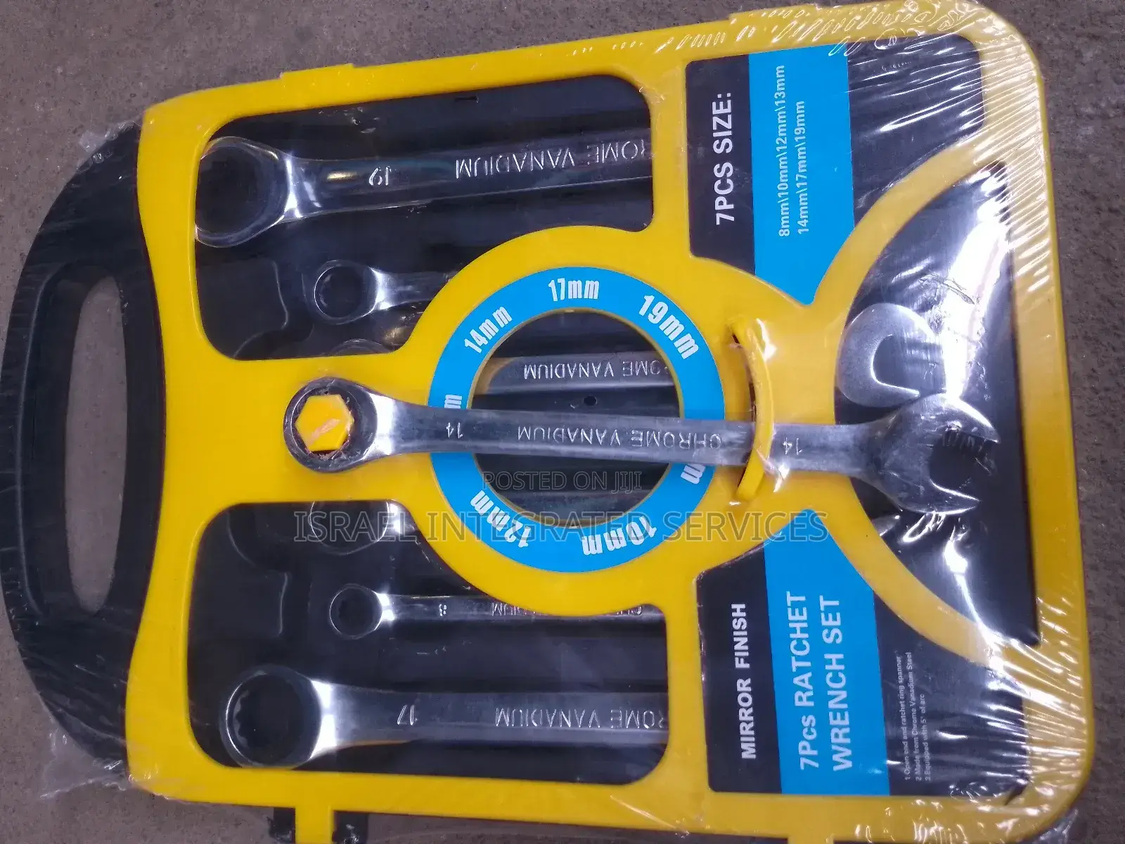 Ratchet Spanner Set
