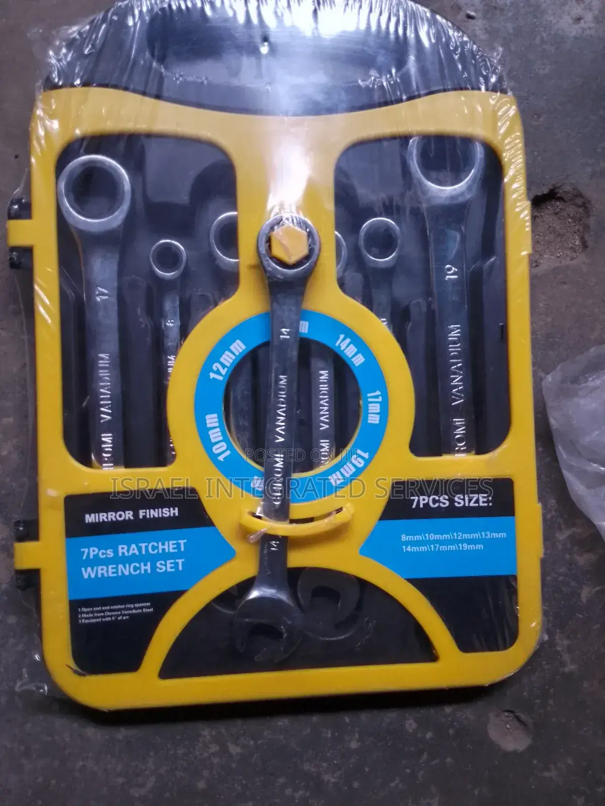Ratchet Spanner Set