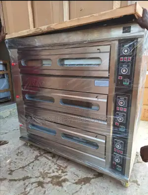 Triple Deck Gas Bakery Oven 9-Tray