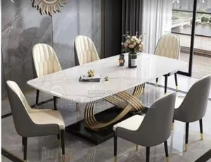 Classic Dinning Table And 6 Chairs