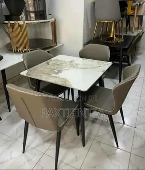 Marble Dining Table With Four Chairs