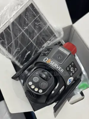 Observer Triple Lens And Optical Zoom Solar Cctv Camera