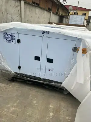 30kva Brand Perkins Generator Soundproof 100%Cooper Coil