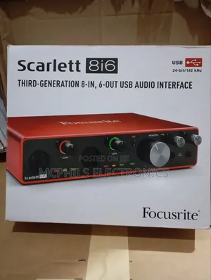 Focusrite Scarlett 8i6