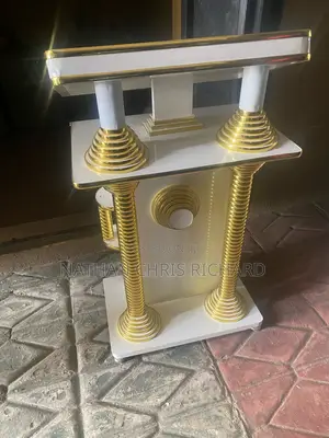 Preaching With Love Wooden Pulpit
