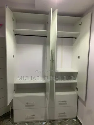 4 by 8 Wardrobe With 4 Drawers