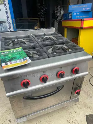 Afess 4 Burner Gas Cooker With Oven