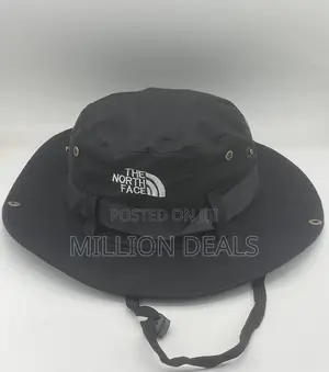 Stylish Black Adjustable Men’S Bucket Hat