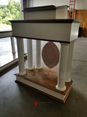 Morden Church Pulpit With Glass