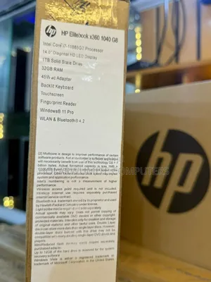 New Laptop HP EliteBook 1040 G8 32GB Intel Core I7 SSD 1T
