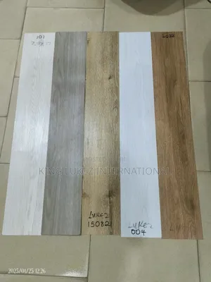 Vinyl Rubber Wooden Tile
