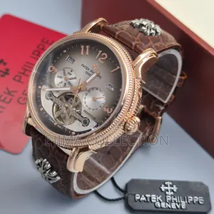 High Quality PATEK Automatic Leather Watch