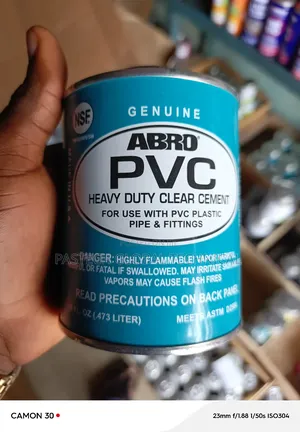 Abro PVC Heavy Duty Clear Cement