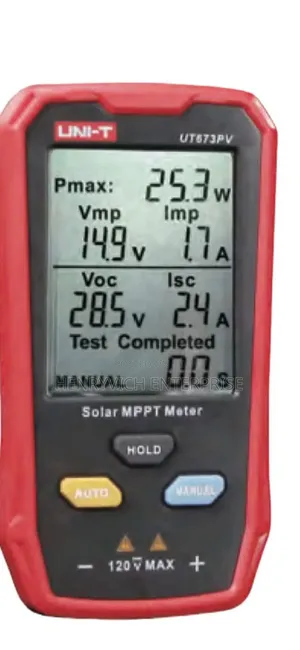 Uni_t Solar MPPT Meter 