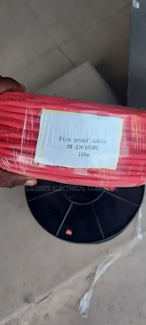 1.5mm X 2 Core Solid Fire Alarm Cable(100 Metres)