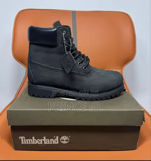 Tamper Proof Timberland Black Boot