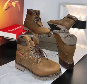 Supreme Brown  Leather Timberland