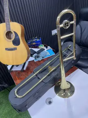 Yamaha Gold Trombone