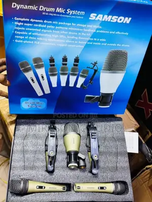 Samson 5 Piece Drum Microphone Kit