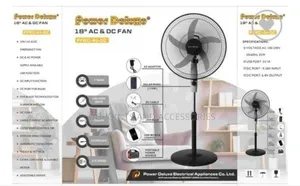 Power Duluxe AC DC Inverter, Solar Fan