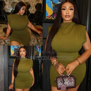 Luxury Zara Paɗded Dress