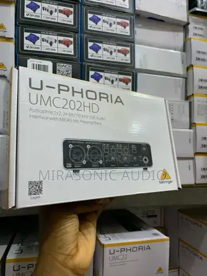 Behringer U-PHORIA UMC202HD Audio Interface/Soundcard