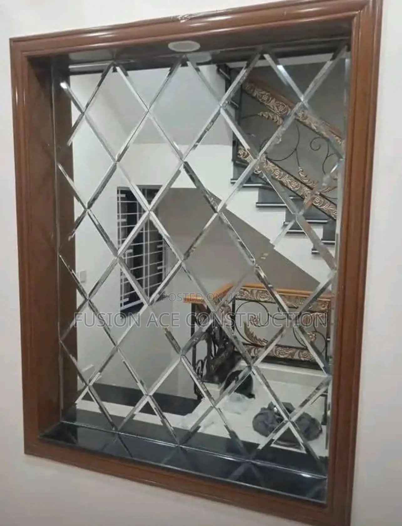 Designed Pattern Mirror Glass