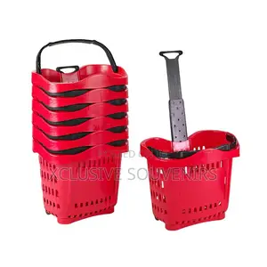 New Plastic Supermarket Plastic Shopping Basket