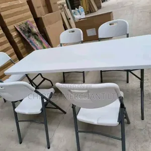 Rectangular Plastic Foldable Table 5ft
