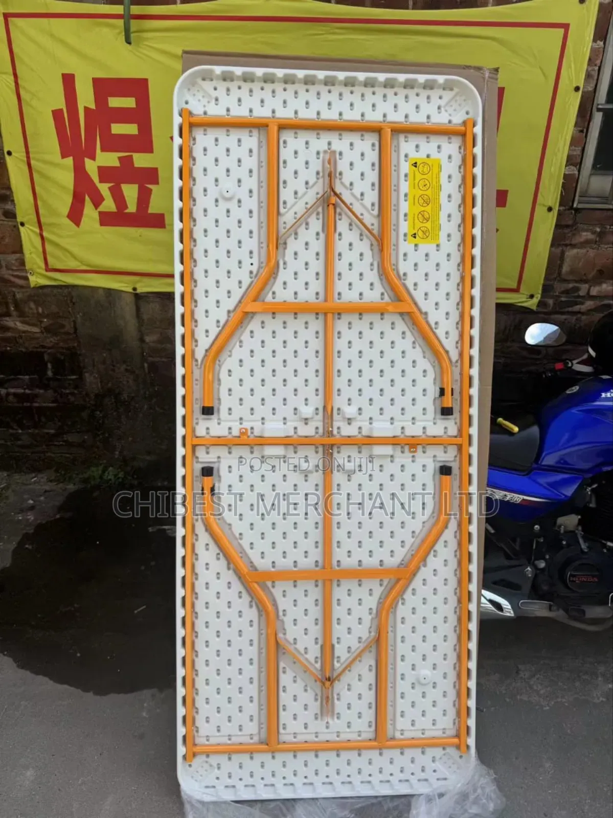 Rectangular Plastic Foldable Table 5ft
