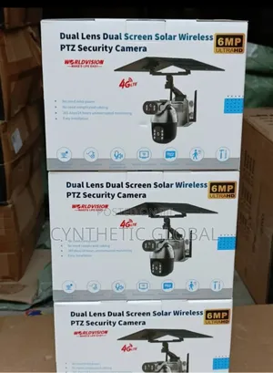 Ubox Solar PTZ With Doublelense/Double Panel