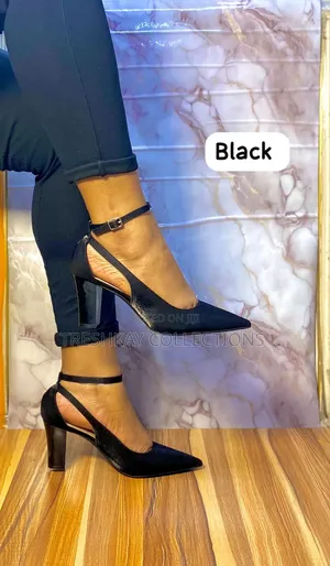 Quality Ladies Block Heels Shoe 