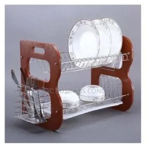 Wooden Plate Rack