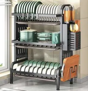 3 Steps Plate Rack