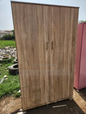 Wooden 4by6ft Brown Wooden Wardrobe