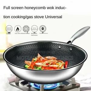 32cm High Quality Stainless Steel Non Stick Fry Pan No Cover