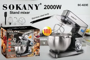 Sokany 10L Stand Cake Mixer 2000W