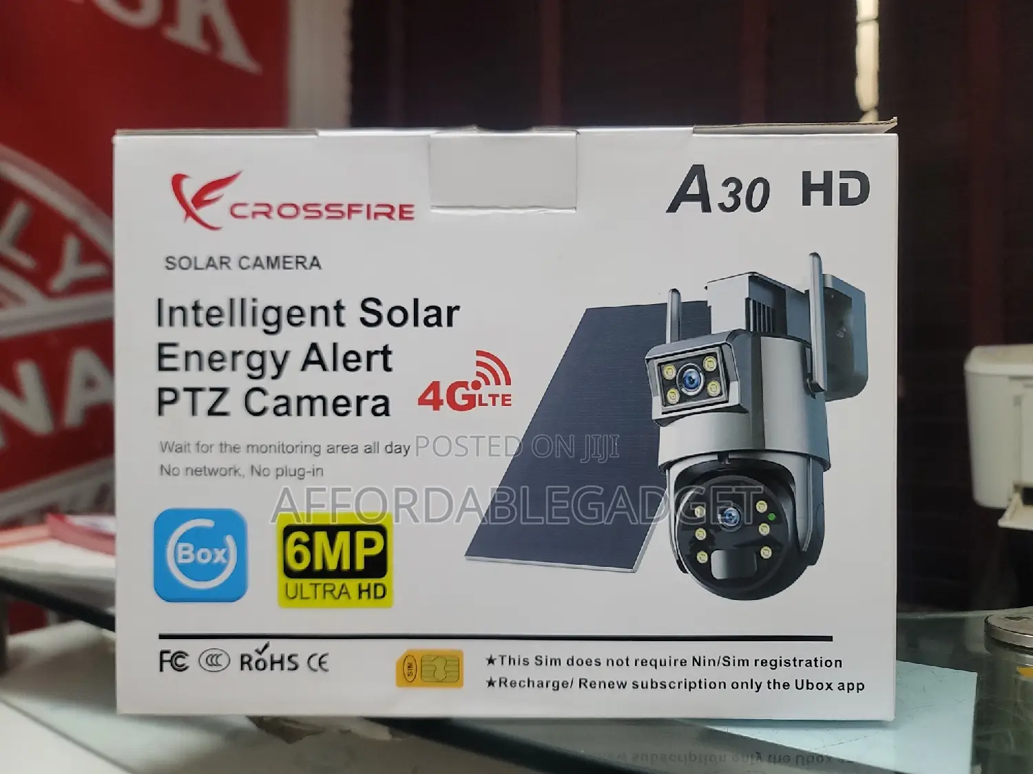 8mp Solar Camera
