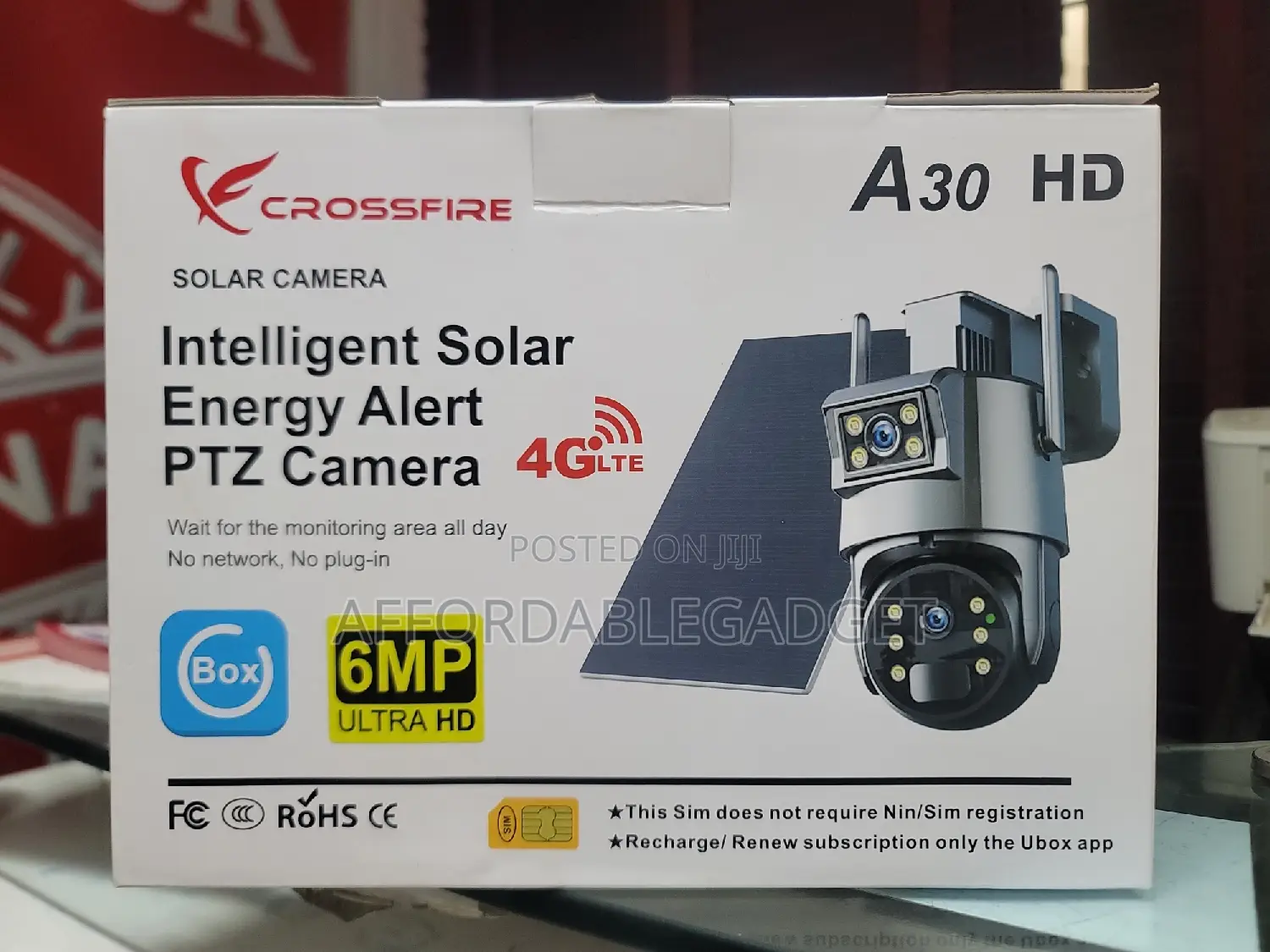 8mp Solar Camera