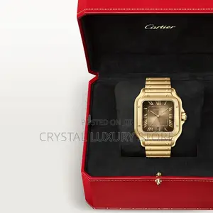 Cartier Quality Luxury Men Chain Strap Wristwatch