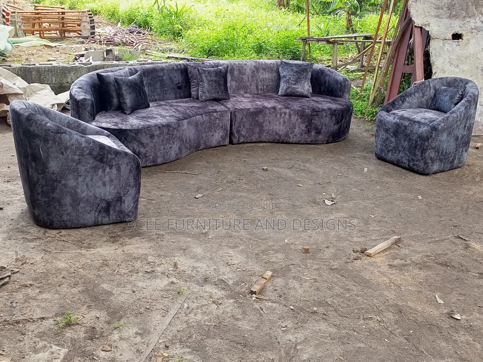 Curved Sofa