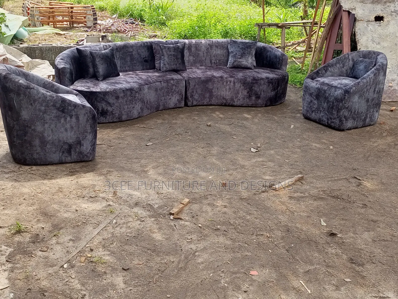 Curved Sofa
