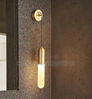 Wall Lamp Led Gold and Black Copper Sconce Lighting