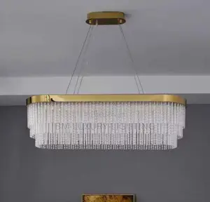 Modern Crystal Drop Nordic Chandelier