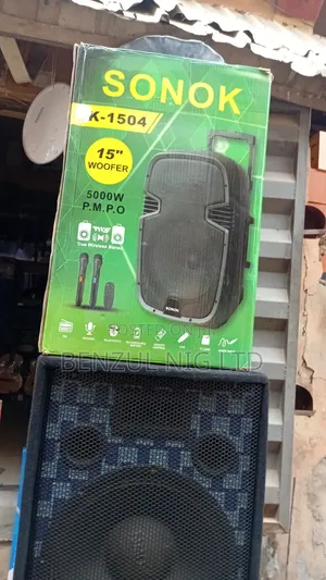 Sonok 15inches Speaker System.Public Adress System
