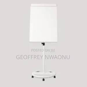 70x100cm Mobile Flipchart Board With Round Leg Wheels
